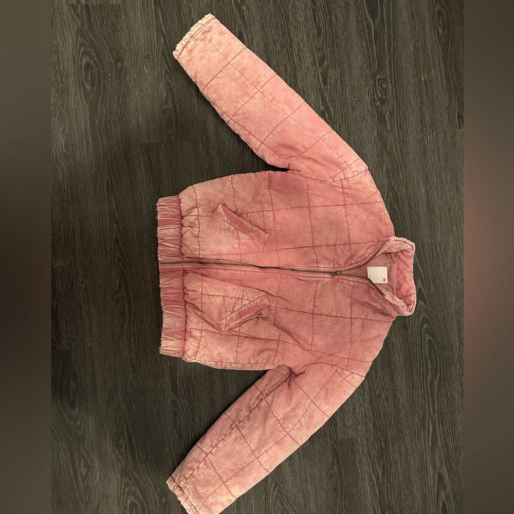 Kohls pink puffer jacket